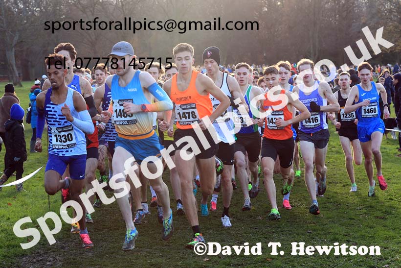 Senior Men and Under-23s, 2023 British Athletics Cross Challenge, Sefton Park, Liverpool. Photo: David T. Hewitson/Sports for All Pics
